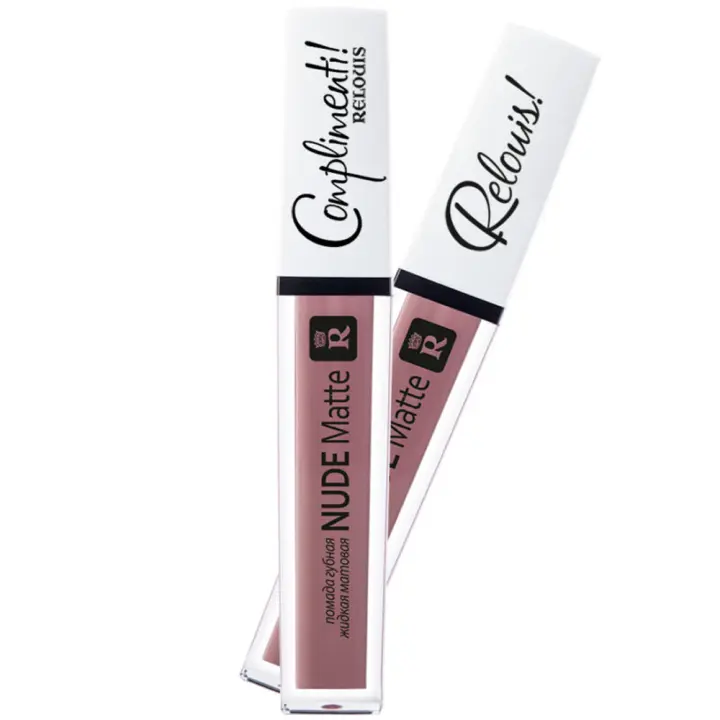 ANDIMAX Рідка матова помада для губ Nude Matte Complimenti Relouis купити за найкращою