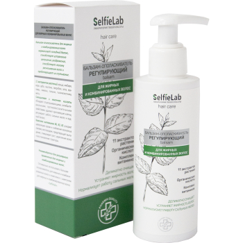 Бальзам-ополаскиватель "Эффективная защита" против перхоти Selfielab Hair Care 150 мл