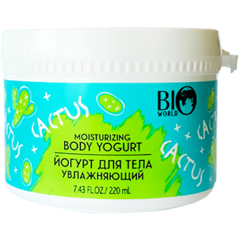 Йогурт для тіла зволожуючий Bio World Secret Life Cactus Moisturizing Body Yogurt