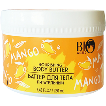 Баттер для тела питательный Bio World Secret Life Nourishing Mango Body Butter