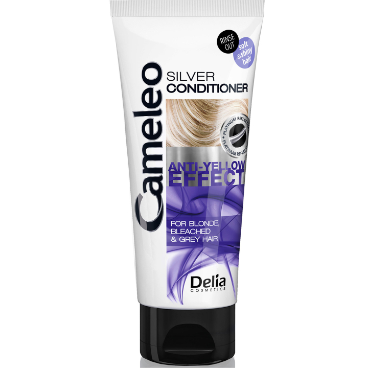 Кондиціонер для світлого волосся "Silver" Delia Cosmetics Cameleo Silver Conditioner 200 мл