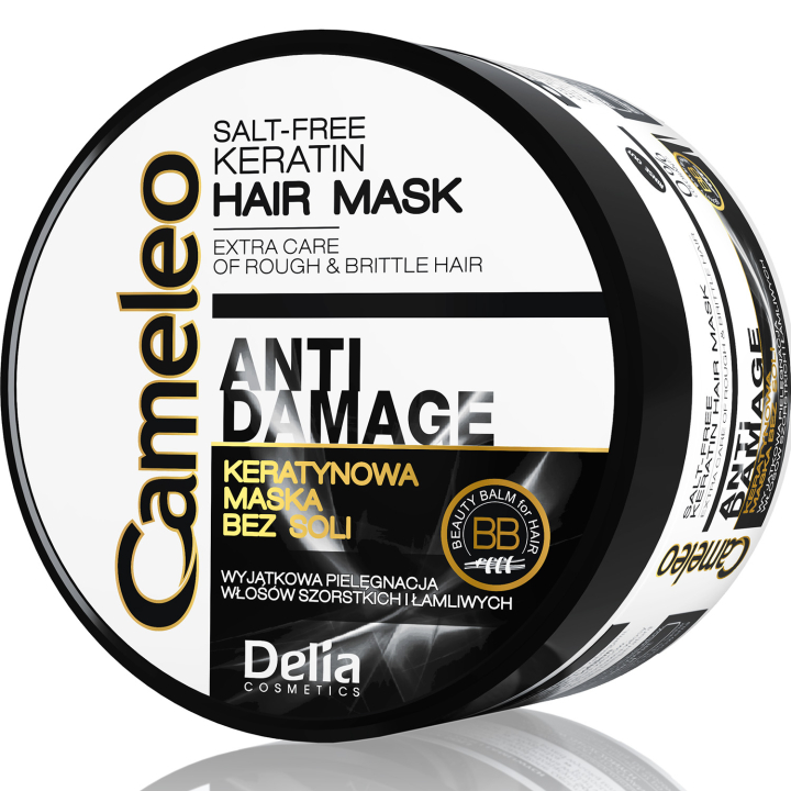 Кератинова маска-реконструкція волосся Delia Cameleo Keratin Hair Mask 200 мл