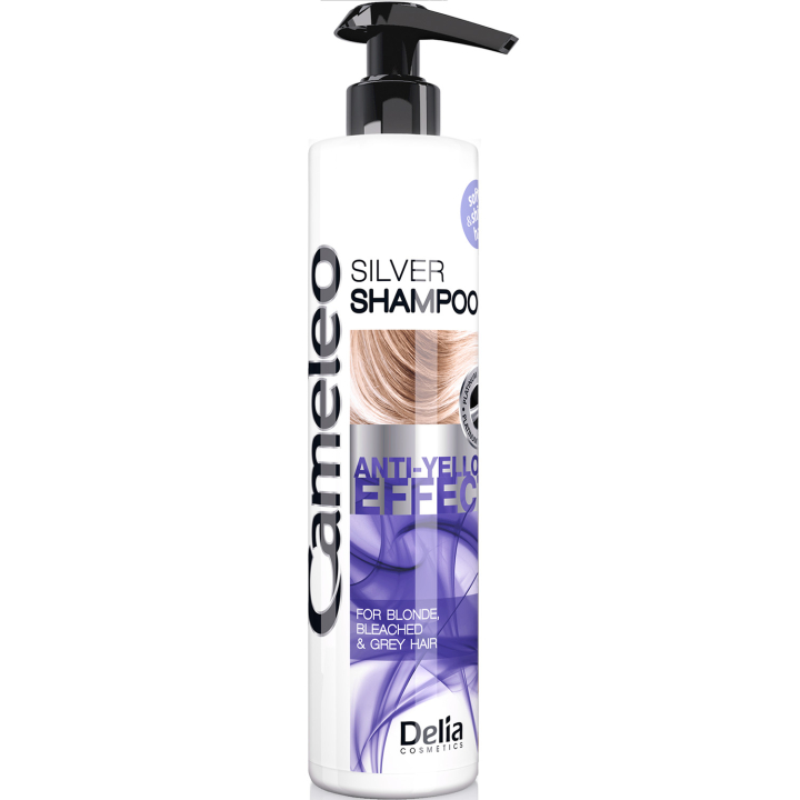 Шампунь для волосся "Анти-жовтий ефект" Delia Cameleo Silver Shampoo Anti-yellow Effect 250 мл