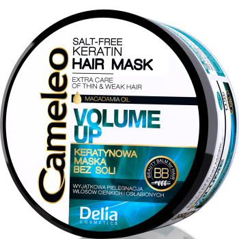 Кератинова маска-об'єм для волосся Delia Cameleo Mask 200 мл