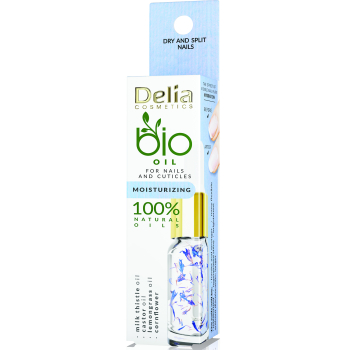 Увлажняющее масло для ногтей и кутикулы Delia Cosmetics Bio Nail Oil 11 мл