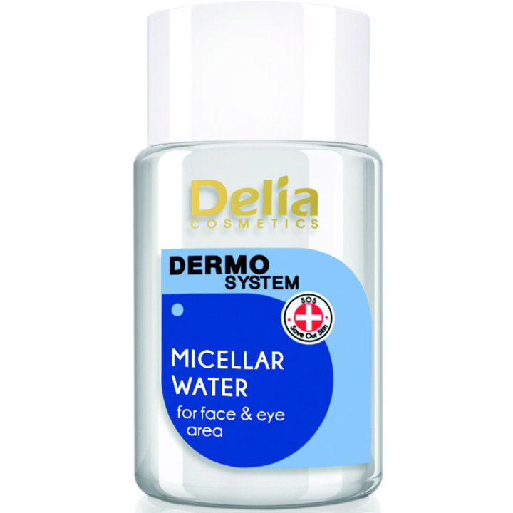 Міцелярна вода для зняття макіяжу для чутливої шкіри Delia Micellar Liquid Makeup Remover 50 мл