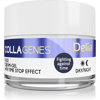 Антивіковий крем-гель для обличчя Delia Vitamin C Collagenes 50 мл