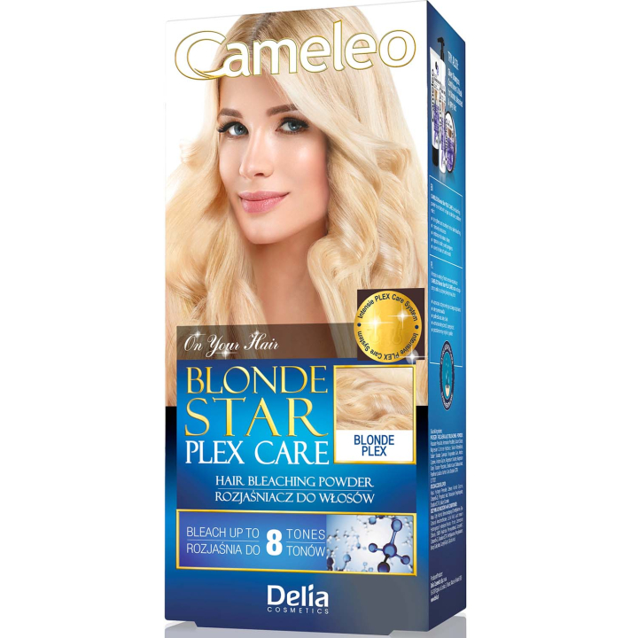 Освітлювач для волосся Delia Cosmetics Cameleo Blonde Star Plex Care 75 мл