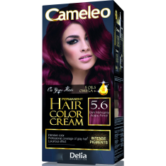 Краска для волос Delia Cameleo OMEGA plus 5 масел Dark Mahogany 50 мл