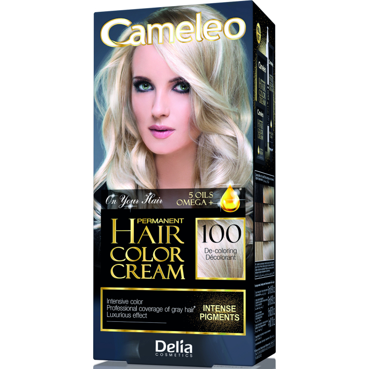 Фарба для волосся Delia Cameleo OMEGA plus 5 олій Освітлювач 50 мл