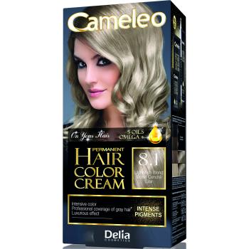 Краска для волос Delia Cameleo OMEGA plus 5 масел Light Ash Blond 50 мл