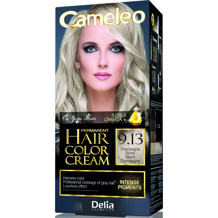 Фарба для волосся Delia Cameleo OMEGA plus 5 олій Champagne Blond 50 мл