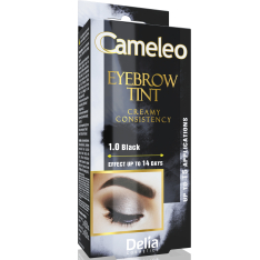 Крем-фарба для брів Delia Eyebrow Expert Cameleo Black 15 мл