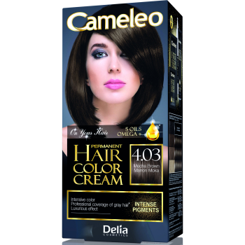 Краска для волос Delia Cameleo OMEGA plus 5 масел Marron Moka 50 мл