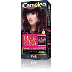 Краска для волос Delia Cameleo OMEGA plus 5 масел Dark Burgundy