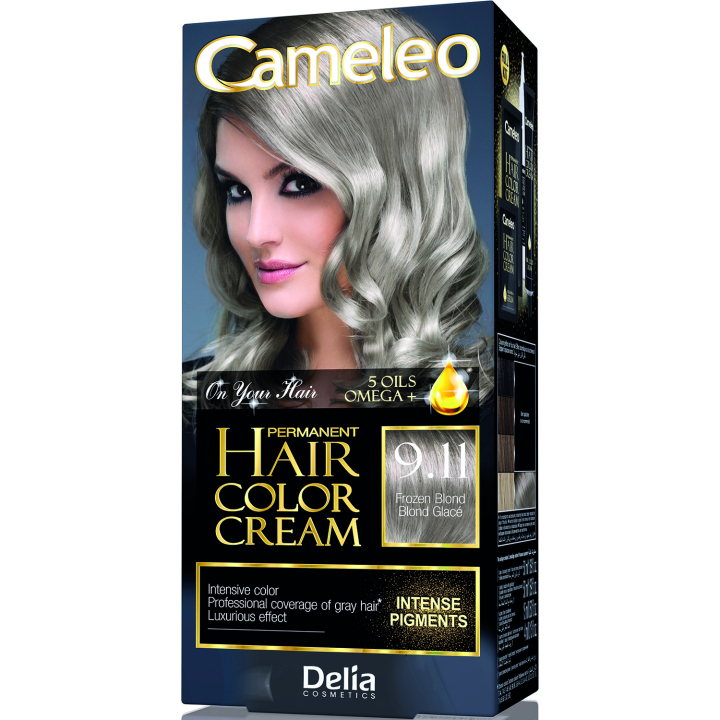 Фарба для волосся Delia Cameleo OMEGA plus 5 олій Frozen Blond 50 мл