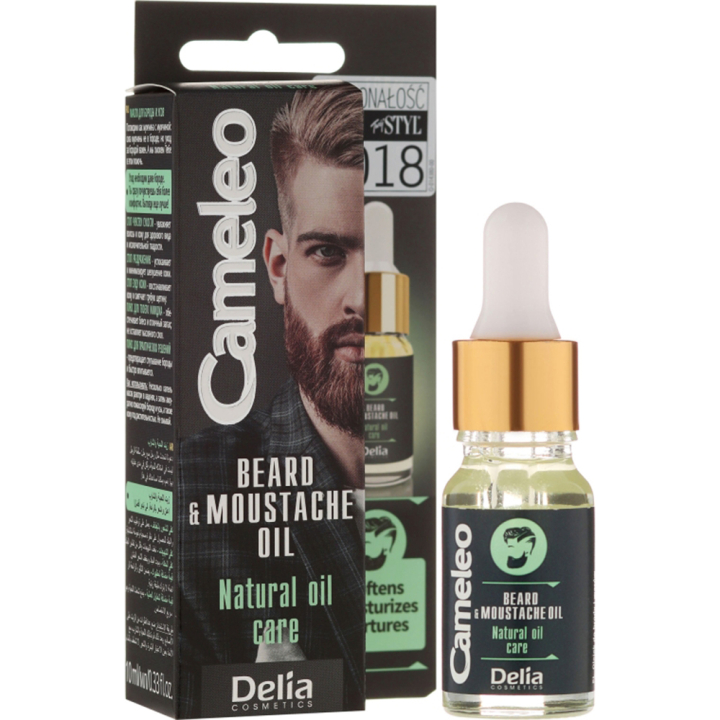 Олія для бороди і вусів Delia Cameleo Men Beard and Moustache Oil 10 мл