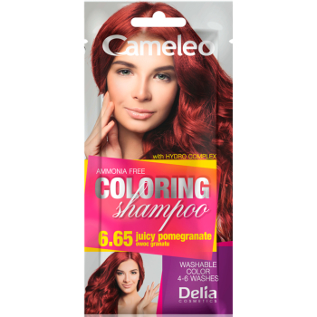 Оттеночный шампунь Delia Cameleo Colouning Shampoo Juicy Pomegranate