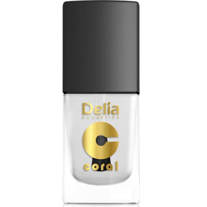 Лак для нігтів Delia Coral тон 501 Білий