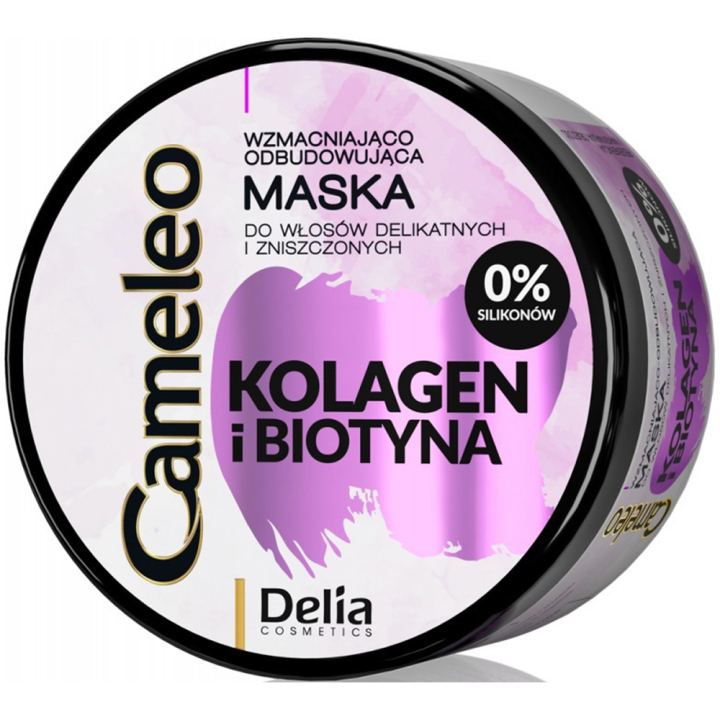 Маска для волосся Delia Cameleo Collagen&Biotin Hair Mask 200 мл