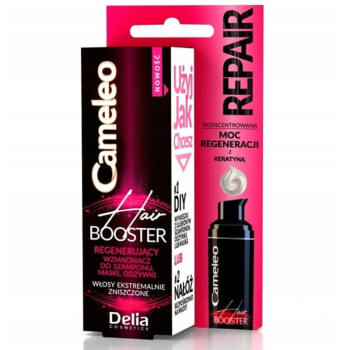 Усилитель шампуня, маски, кондиционера Delia Cameleo Hair Booster Regenerating Amplifier с кератином 30 мл