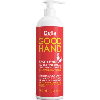 Крем для рук и ногтей питательный и увлажняющий Delia Hand Beautifying Hand & Nail Cream with Shea Butter + Aloe