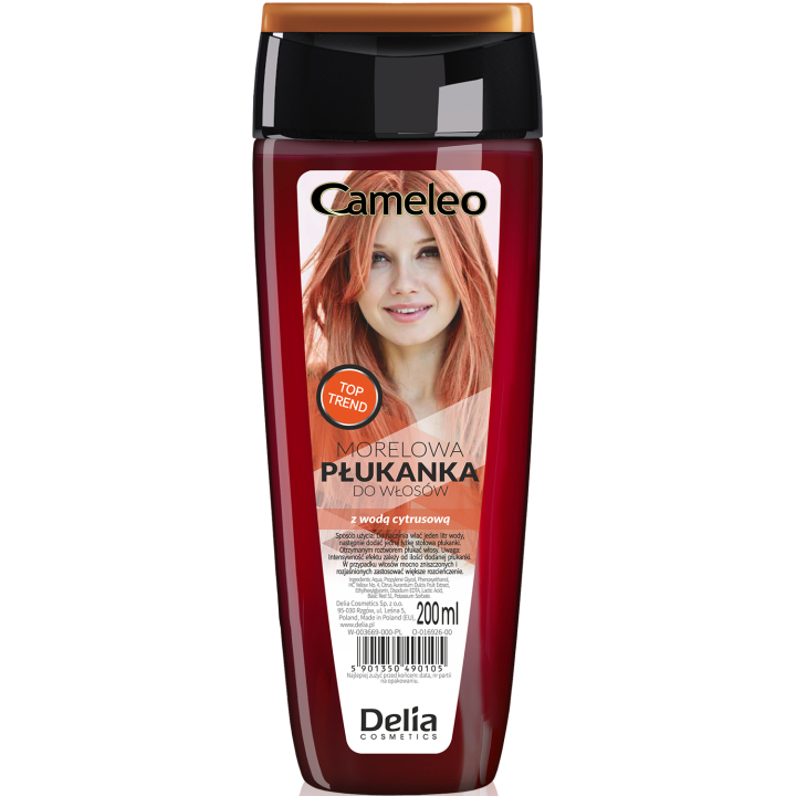 Відтіночний ополіскувач для волосся Delia Cameleo Hair Colouring Toner Red