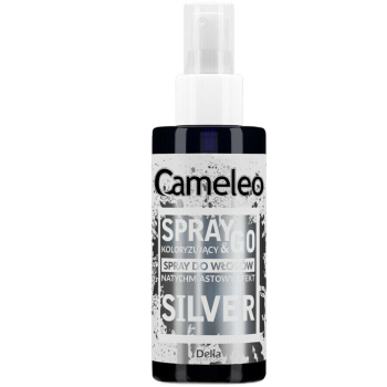 Відтінковий спрей для волосся Delia Cameleo Spray&Go Срібний