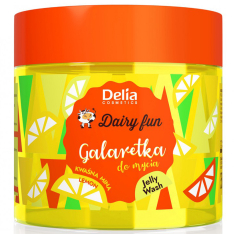 Желе для мытья тела Delia Dairy Fun Лимон