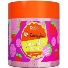 Пилинг-гель для душа Delia Dairy Fun Малина