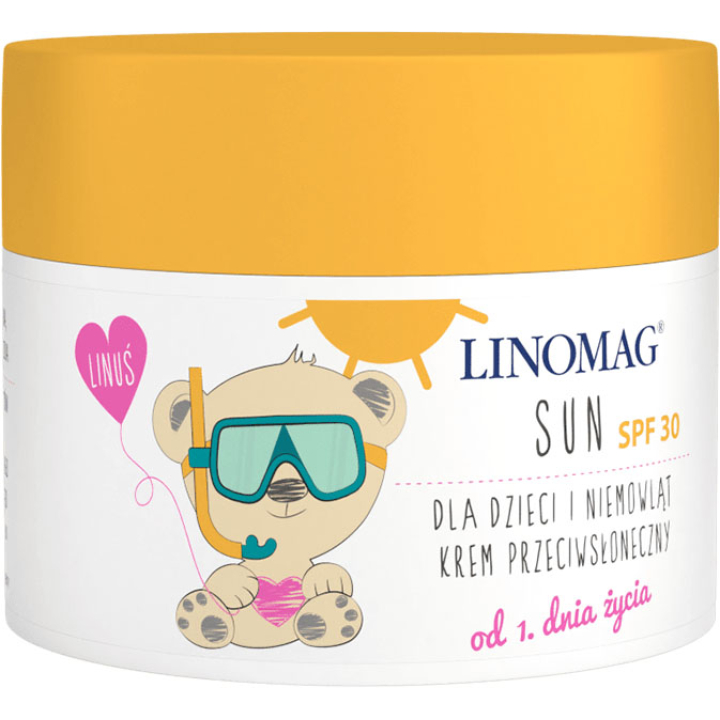 Сонцезахисний крем для дітей Linomag Sun Cream SPF 30