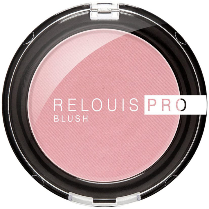 Рум'яна компактні для обличчя Relouis Pro Blush 72 Pink Lily
