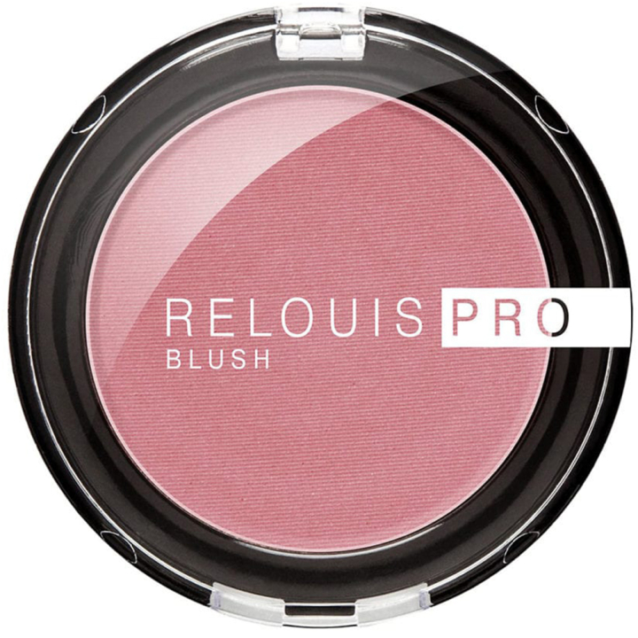 Рум'яна компактні для обличчя Relouis Pro Blush 74 Lilac Bunch