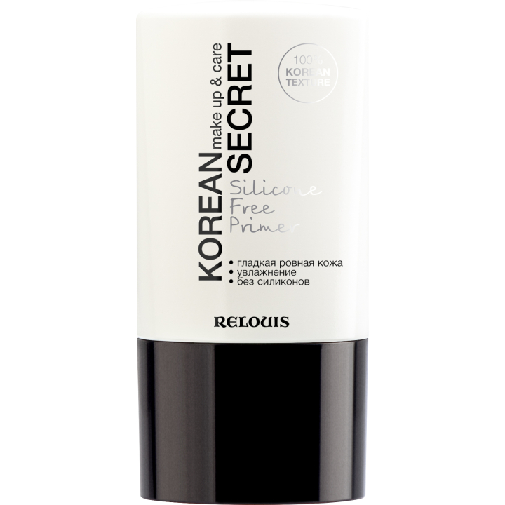 Праймер для обличчя безсиліконовий Relouis KOREAN SECRET make up & care Silicone Free Primer
