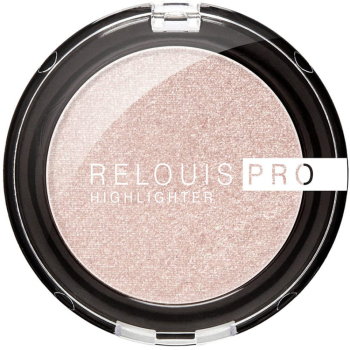 Хайлайтер для обличчя компактний Relouis Pro Highlighter 01 Pearl