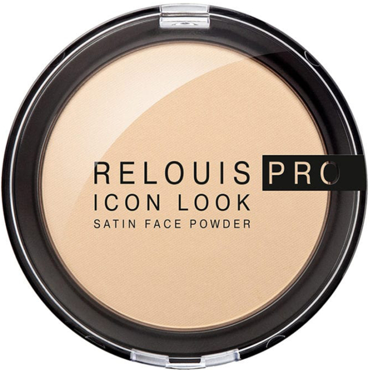 Пудра для обличчя Relouis Pro Icon Look Satin Face Powder 01