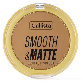Callista Пудра для обличчя компактна SMOOTH&MATTE COMPACT POWDER тон 40 Apricot 10г