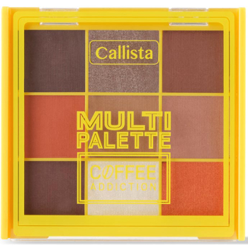 Callista Палетка тіней для повік MULTI PALETTE тон 103 Coffee Addiction 0,79г x 9