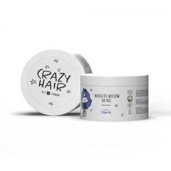 HiSkin Crazy Hair Маска для волосся нічна з ароматом чорниці 300мл
