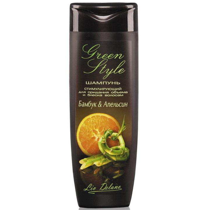 Шампунь для волосся Liv Delano Бамбук&Апельсин Green Style