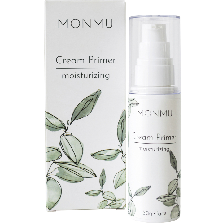 Крем-праймер для обличчя, шиї і декольте зволожуючий Monmu Cream Primer moisturizing