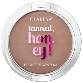 Бронзер для обличчя Claresa Tanned Honey! Тон 12 Versatile