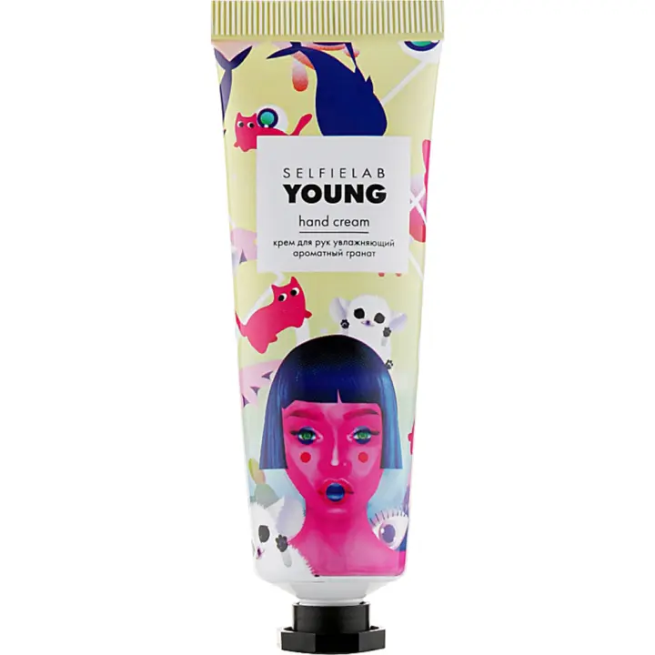 Крем для рук живильний "Ароматний гранат" Selfielab Young Hand Cream