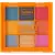 Callista Палетка тіней для повік MULTI PALETTE тон 101 Colors On Fire 0,79г x 9