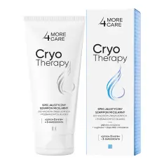 Шампунь міцелярний More4Care Cryo Therapy для пошкодженого і тьмяного волосся 200мл