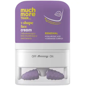 Крем для контуру обличчя HiSkin Much More HYALURONIC ACID+CERAMIDE COMPLEX з масажером 50 мл