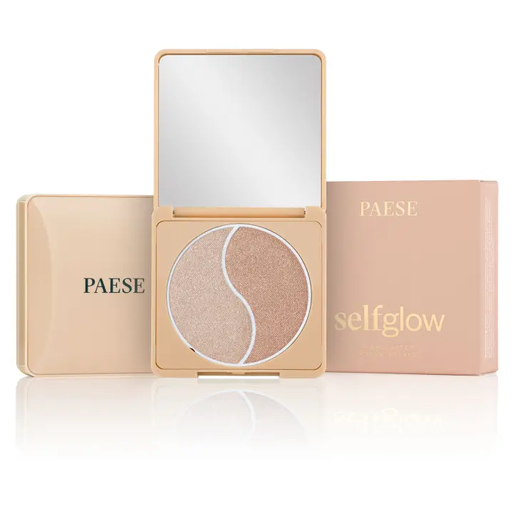 Хайлайтер-палітра для тіла та обличчя Paese Self glow Highlighter Ultra ...