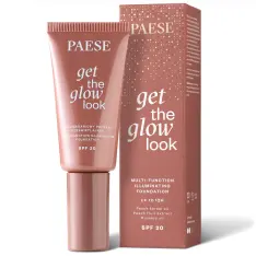 Тональний крем освітлюючий багатофункціональний Paese Get The Glow Look 1N Light Beige, 30мл