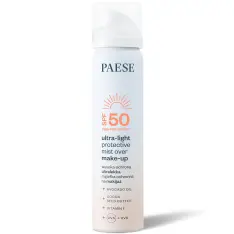 Спрей поверх макіяжу Paese ультралегкий захисний з SPF 50, 75мл