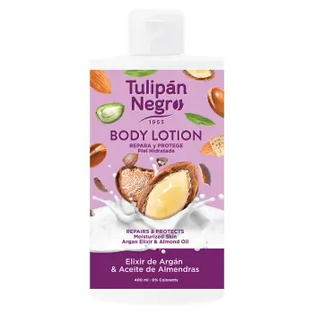 Лосьйон для тіла Арганова та Мигдальна олія Tulipan Negro 400 мл